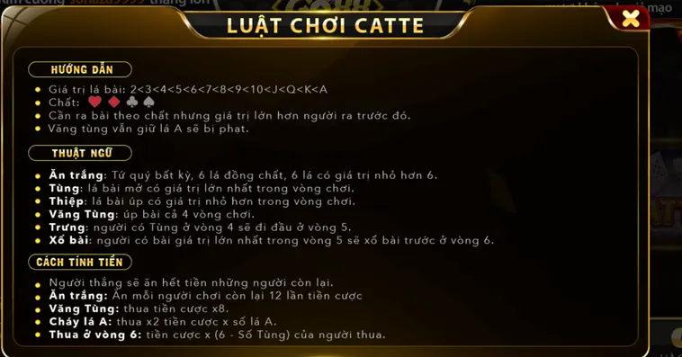Catte Tại Go88 Sảnh Bài Sáu Lá Đẳng Cấp Đua Top Nhận Quà Khủng