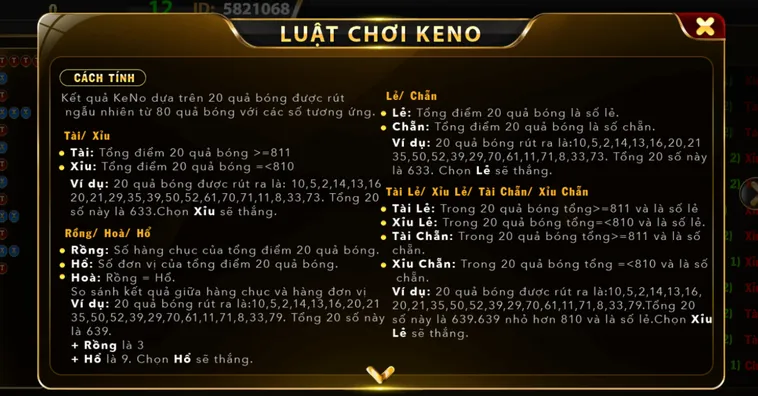 Chinh Phục Đỉnh Cao Số Học Thời Thượng Với Loại Hình Xổ Số Keno Tại Go88