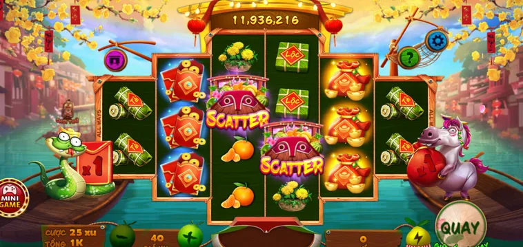 Trải Nghiệm Không Khí Lễ Hội Rộn Ràng Với Nổ Hũ Sắc Xuân Chợ Tết Tại Go88