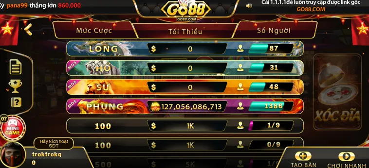 Chinh Phục Kho Báu Thời Thượng Với Siêu Phẩm Casino Xóc Đĩa Tại Go88